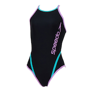 スピード（SPEEDO）競泳水着 レディース 水泳 エフシーターンズスーツラベンダー M-LLサイズ STW02550 LV スイムウェア トレーニング