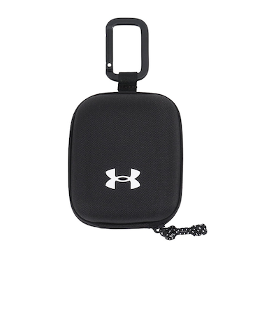 アンダーアーマー（UNDER ARMOUR）コンテイン マイクロケース ブラック×ホワイト 1378573 001 イヤホン収納 撥水 カラビナ付き