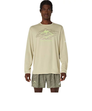 アシックス（ASICS）FUJITRAILロゴ 長袖シャツ 2011D391.300