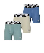 ニューバランス（new balance）メッシュボクサーパンツ 5インチ前閉じ 3枚組 S-LLサイズ LAU13015NUS 下着 アンダーウェア ボクサー…