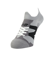 ニューバランス（new balance）靴下 スニーカー柄 シフテッドソックス グレー M-LLサイズ(23-29cm) LAS35702YST ソックス 大…