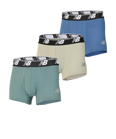 ニューバランス（new balance）メッシュボクサーパンツ 3インチ前閉じ 3枚組 S-LLサイズ LAU13048NUS 下着 アンダーウェア ボクサー…