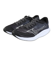 ミズノ（MIZUNO）ランニングシューズ トレーニングシューズ 部活 デュエルフラッシュ2 ワイド ブラック ホワイト U1GD256101