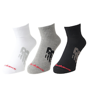 ニューバランス(new balance)ミッドレングス 3足組 ソックス LAS55637AS7