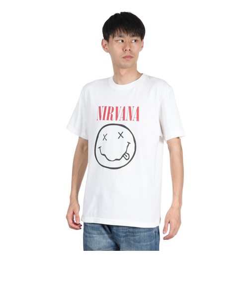 4X（4X）NIRVANA 半袖Tシャツ 25NVN002W WHT