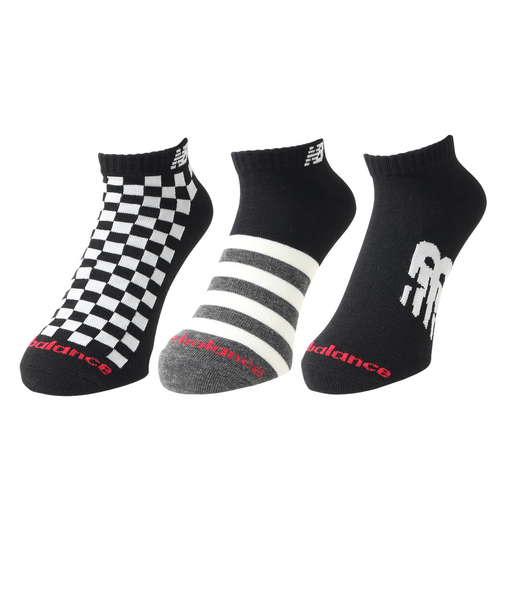 ニューバランス（new balance）ショートレングス 3足組 ソックス LAS55636AS8