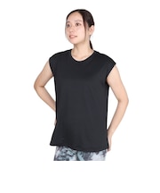 ダンスキン(DANSKIN)オールデイアクティブ ライト フレンチ Tシャツ DC724111 K