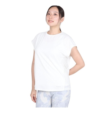 ダンスキン(DANSKIN)シアーライトハイブリッド 半袖 Tシャツ DC524301 JW
