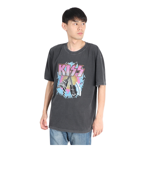 4X（4X）キッス 半袖Tシャツ KIS002W CGRY｜スーパースポーツ