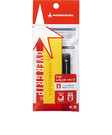 クナイスル（KNEISSL）テニスグリップテープ 1本入り オーバーグリップ レギュラータイプ KTG01YE