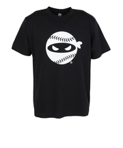 PITCHING NINJA（PITCHING NINJA ）野球ウェア ロゴTシャツ OT0125SS0011-BLK