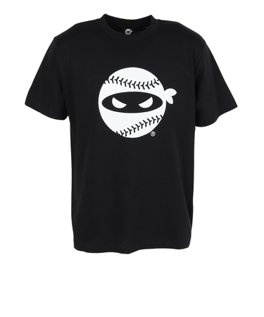 PITCHING NINJA（PITCHING NINJA ）野球ウェア ロゴTシャツ OT0125SS0011-BLK