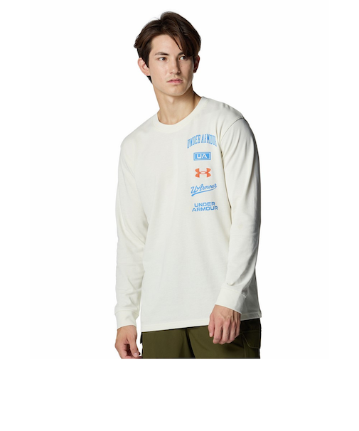 アンダーアーマー（UNDER ARMOUR）ヘビーウエイト グラフィック ロングスリーブ Tシャツ 6010348 114