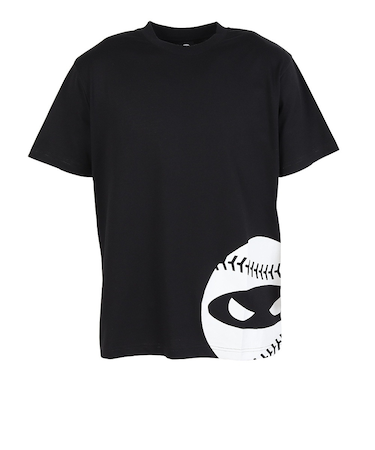 PITCHING NINJA（PITCHING NINJA ）野球ウェア ビッグ ロゴTシャツ OT0125SS0012-BLK