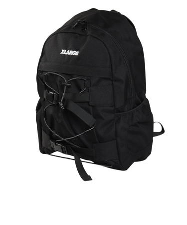 エクストララージ（XLARGE）バックパック スタンダード ロゴ TRUCK HOOK 01193018-BLACK