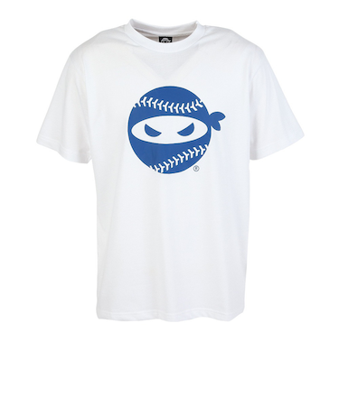 PITCHING NINJA（PITCHING NINJA ）野球ウェア ロゴTシャツ OT0125SS0011-WHT