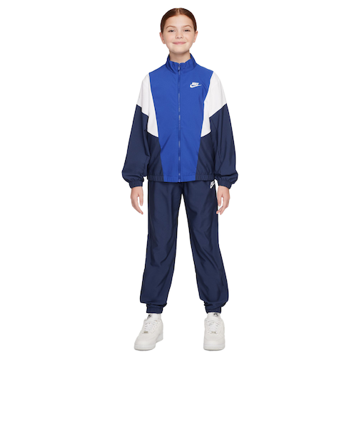 ナイキ(NIKE)ジュニア スポーツウェア ウーブン フルジップ トラックスーツ HQ9314-410