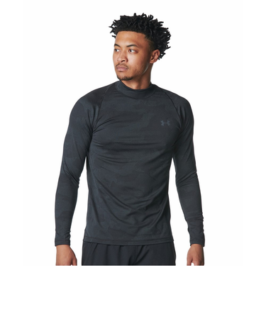 アンダーアーマー（UNDER ARMOUR）モチベート ジャカード ロングスリーブ シャツ 6007380 001
