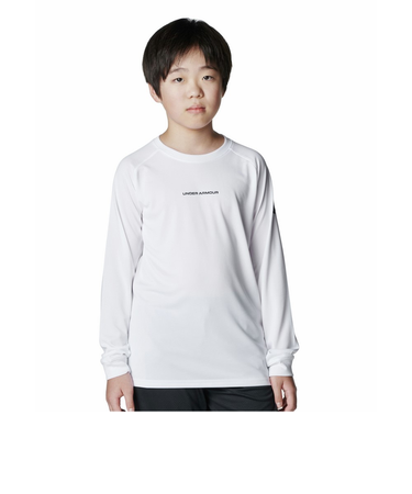 アンダーアーマー（UNDER ARMOUR）バスケットボールウェア ジュニア ロングショット ロングスリーブ Tシャツ 6010340 100