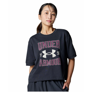 アンダーアーマー（UNDER ARMOUR）ヘビーウエイト カレッジ ショートスリーブ Tシャツ 6007452 001
