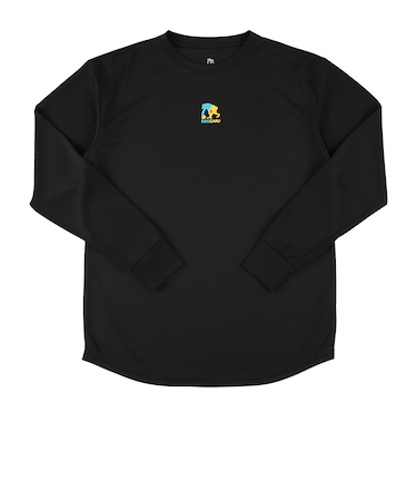 エゴザル(EGOZARU)バスケットボールウェア クアトロ ロゴ ロングスリーブTシャツ EZFW25ULS003C001