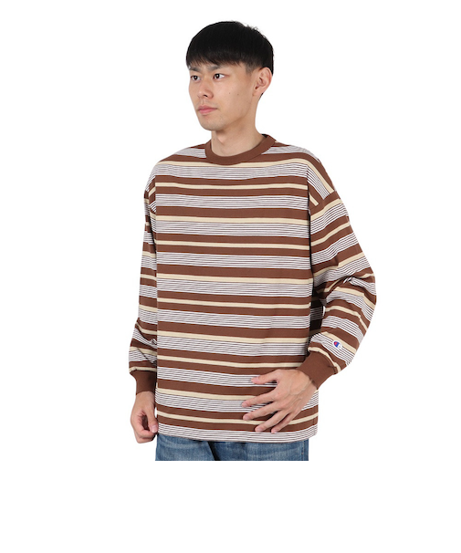チャンピオン-ヘリテイジ（CHAMPION-HERITAGE）16s ボーダー 長袖Tシャツ C3-C405 860