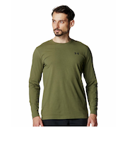 アンダーアーマー（UNDER ARMOUR）パフォーマンスコットン ロングスリーブ Tシャツ 6007849 390