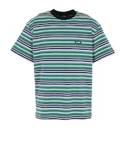 エクストララージ（XLARGE）STRIPED 半袖Tシャツ 101251011027-GREEN
