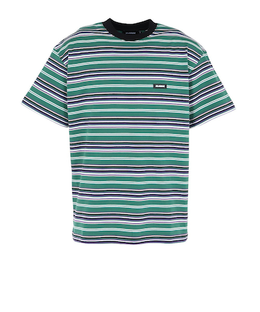 エクストララージ（XLARGE）STRIPED 半袖Tシャツ 101251011027-GREEN