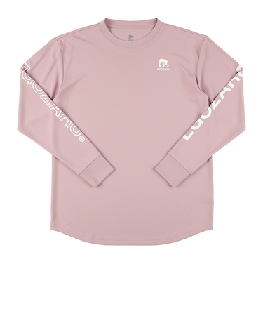 エゴザル(EGOZARU)バスケットボールウェア ワンサイドラインスリーブロゴ ロングスリーブTシャツ EZFW25ULS001C220