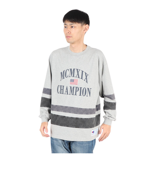 チャンピオン-ヘリテイジ（CHAMPION-HERITAGE）AS 16s リラックス グラフィック 長袖Tシャツ C3-C411 070