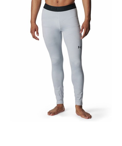 新品 Mサイズ グレー アンダーアーマー スーパーベースレギングス アンダーアーマー（UNDER ARMOUR）モチベート ジャカード
