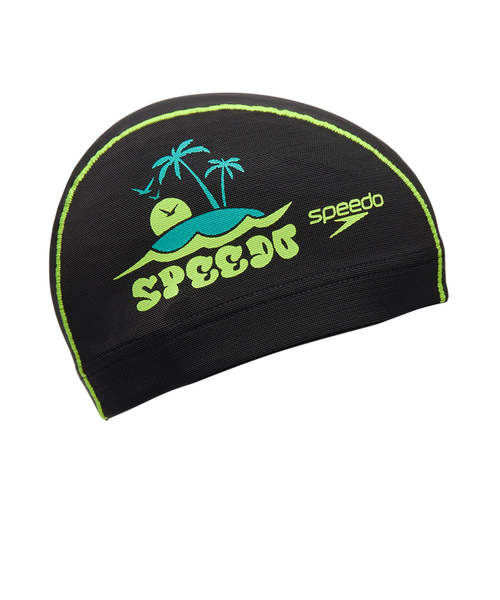 スピード（SPEEDO）水泳 サンセットメッシュキャップ SE12555 CG