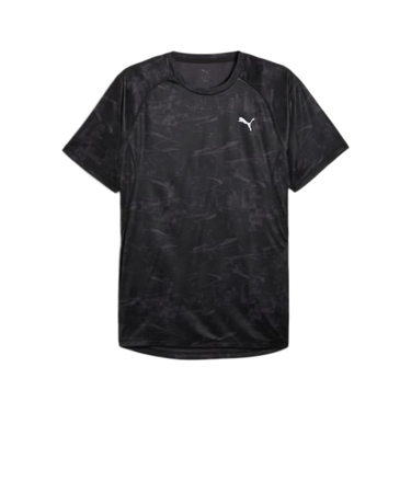 プーマ（PUMA）ランニング ヴェロシティ AOP 半袖 Tシャツ 528256 01 BLK