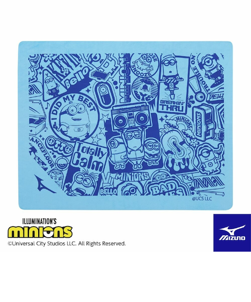 ミズノ（MIZUNO）水泳 ミニオン スイムタオル N2JYC09719