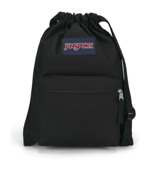 ジャンスポーツ（JANSPORT）ディパック ドローサック 黒 14L JS0A83LQ-008 ナップザック サブバッグ ジムバッグ リュック