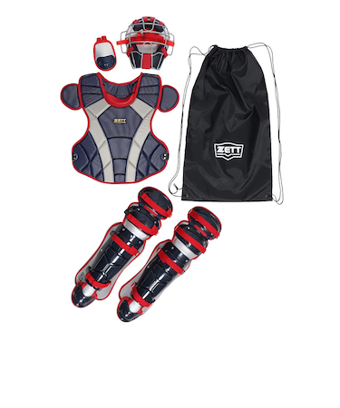 ゼット（ZETT）野球 軟式 キャッチャー 防具 4点セット BL3350-2964