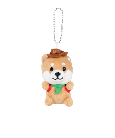 ぬいぐるみ マメしばボールチェーン 登山 TMR005