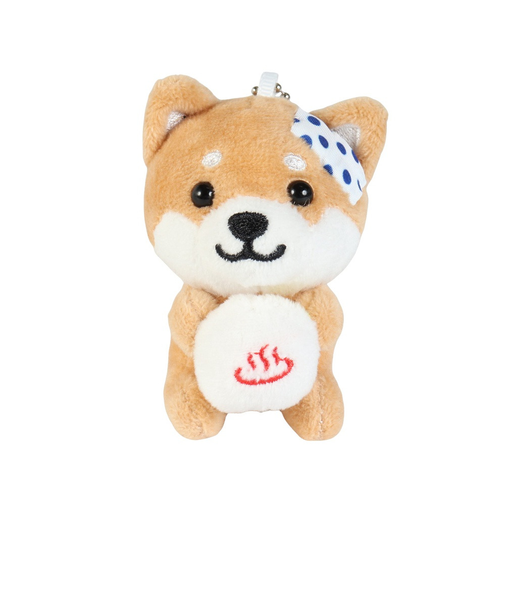 ぬいぐるみ マメしばボールチェーン 温泉タマゴ TMR002