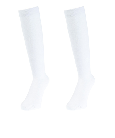 野球 ベースボールアンダーソックス ホワイトL 2足組 YA3AS01 10 24