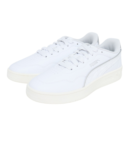 プーマ（PUMA）スニーカー スポーツシューズ コート ラリー デイナイト ホワイト シルバー 40268202 カジュアルシューズ