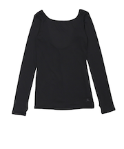 ダンスキン(DANSKIN)バレエロング 長袖 ストレッチ トップ DA724100 K