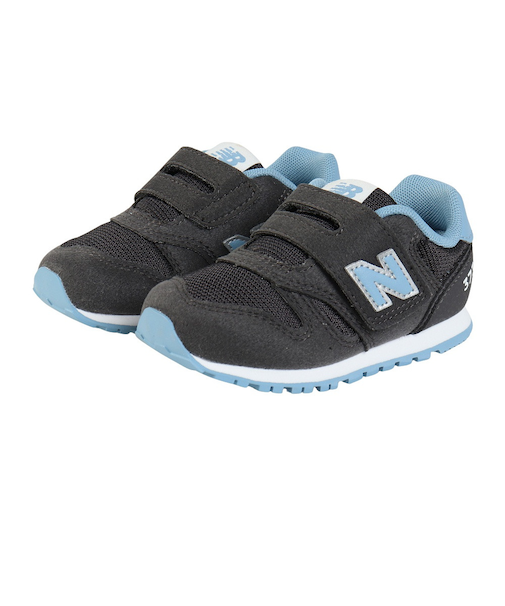 ニューバランス（new balance）ジュニアスニーカー スポーツシューズ 373 ブラック ブルー IZ373PJ2W カジュアルシューズ