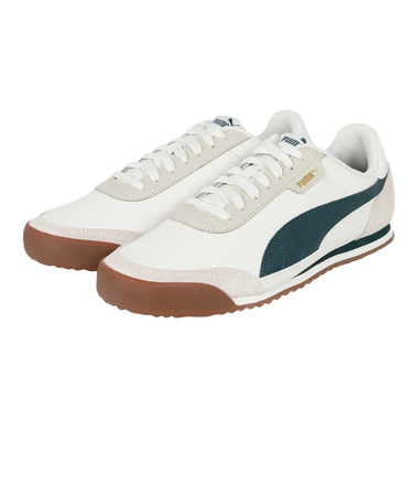 プーマ（PUMA）スニーカー スポーツシューズ チュリーノ 2 OG ホワイト グリーン 39764613 カジュアルシューズ スポーツ