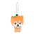 旅するマメしば キーホルダー みかん TMR001 柴犬  グッズ ボールチェーン ストラップ ぬいぐるみ
