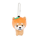 旅するマメしば キーホルダー みかん TMR001 柴犬  グッズ ボールチェーン ストラップ ぬいぐるみ