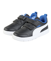 プーマ（PUMA）ジュニアスニーカー スポーツシューズ コートフレックス V IF ダークグレー 31025213 スニーカー