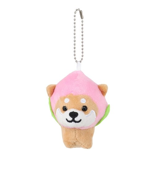 旅するマメしば キーホルダー みかん TMR001 柴犬 グッズ ボール