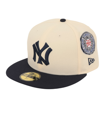 ニューエラ（NEW ERA）帽子 キャップ 59FIFTY MLB 2-Tone ニューヨーク・ヤンキース クーパーズタウン 紺 S-Lサイズ 1466815…