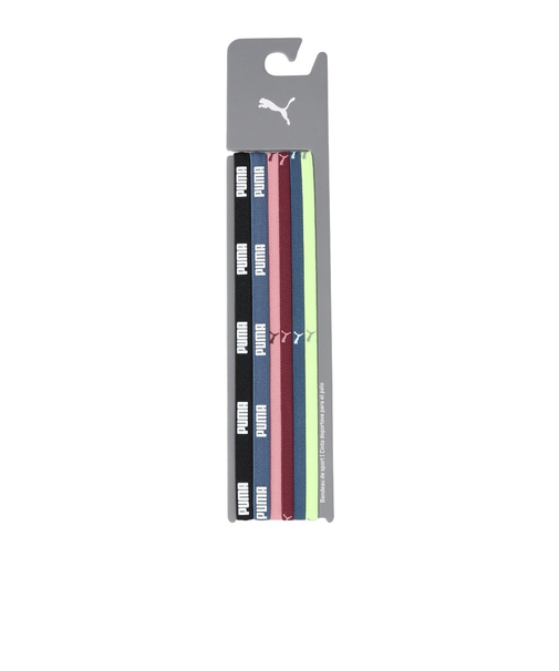プーマ(PUMA)トレーニング AT スポーツ バンド 6本セット 05345235 スポーツ 運動 ジム フィットネス ワークアウト 髪 前髪